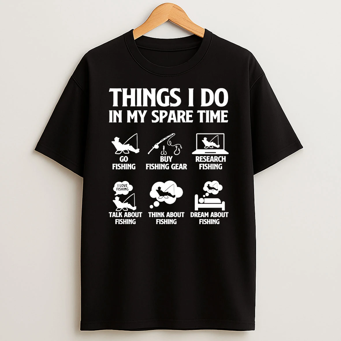 Fishing Things I Do In My Spare Time Shirts