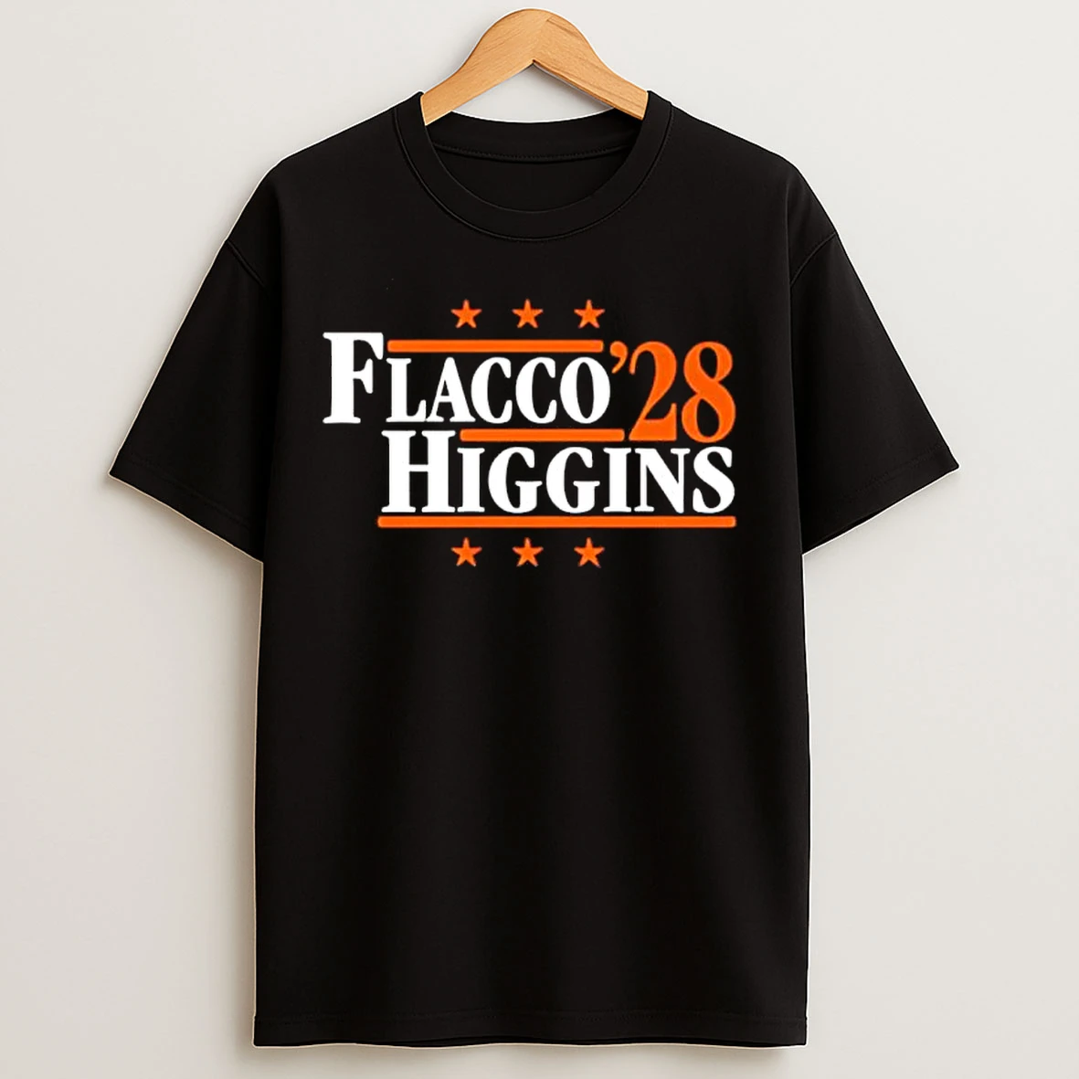 Flacco Higgins 28 Cincinnati Football Fan T Shirts