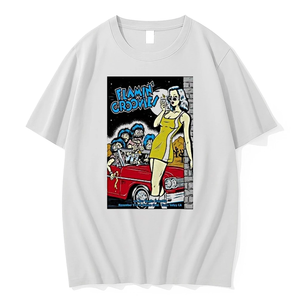 Flamin Groovies And Ben Vaughn Ensemble Yucca Valley Ca November 21 2025 Shirts