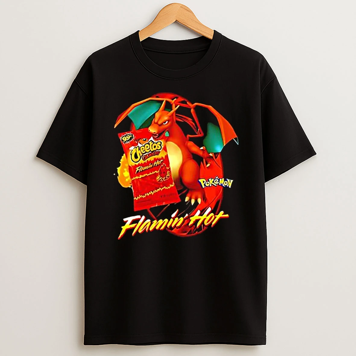 Flamin Hot Cheetos Charizard Shirts