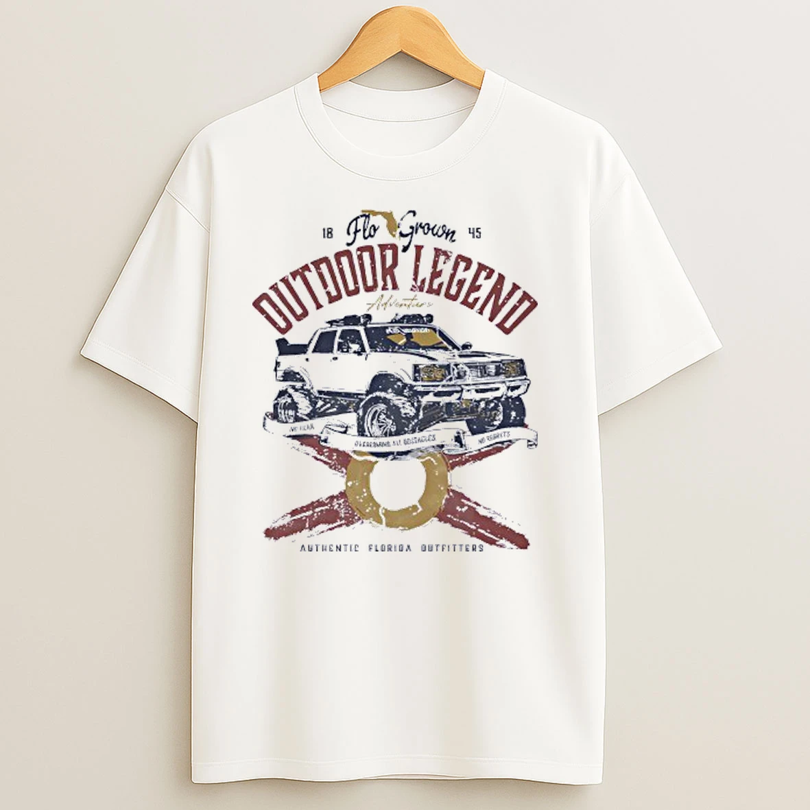 Flo Grown Outdoor Legend Authentic Florida Outfitters T Shirts