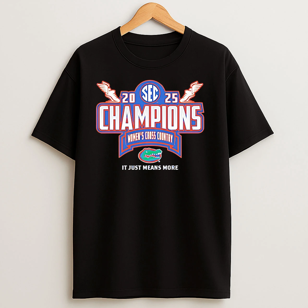 Florida Gators 2025 Sec Womens Cross Country Conference Champions Locker Room T Shirts