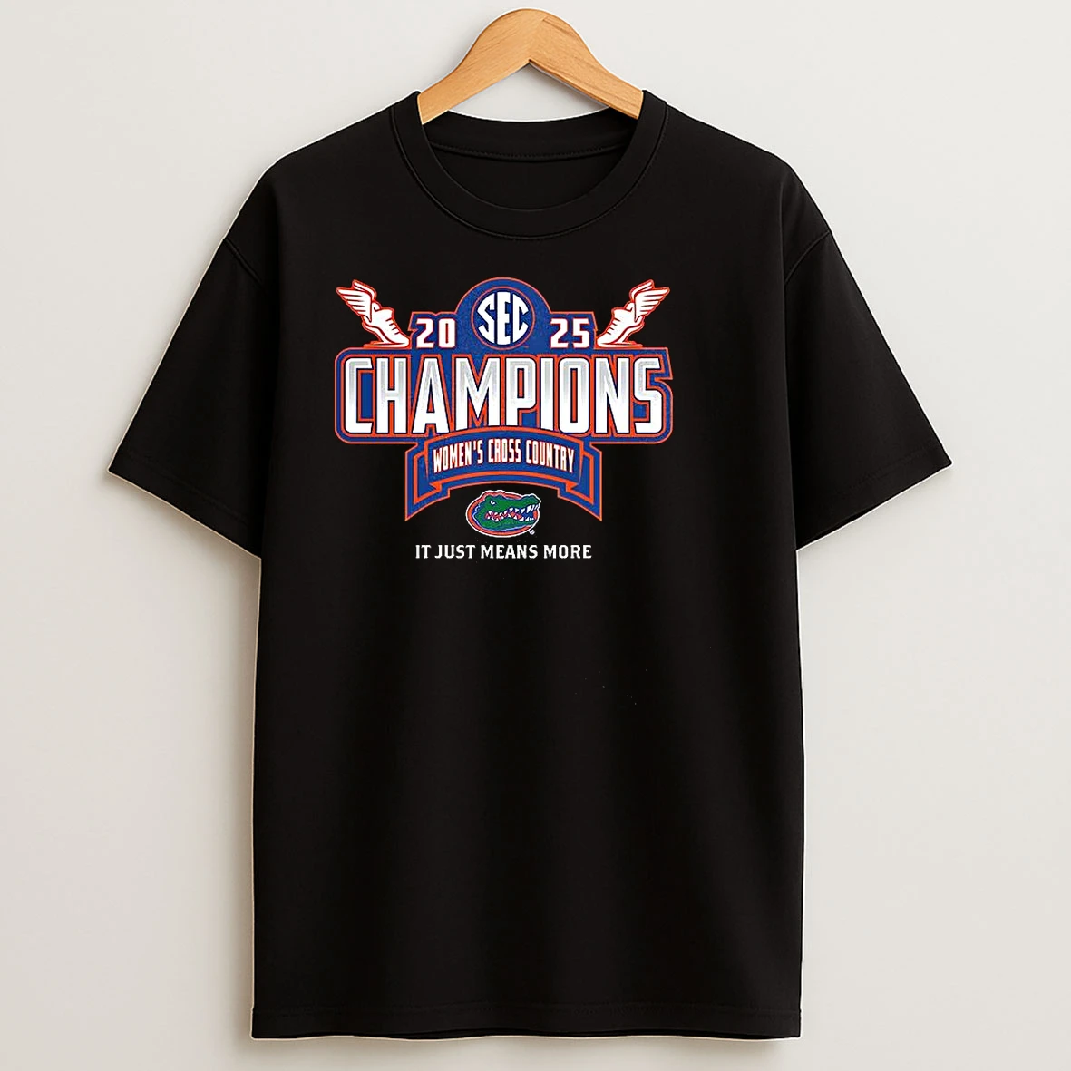 Florida Gators 2025 Sec Womens Cross Country Conference Champions T Shirts