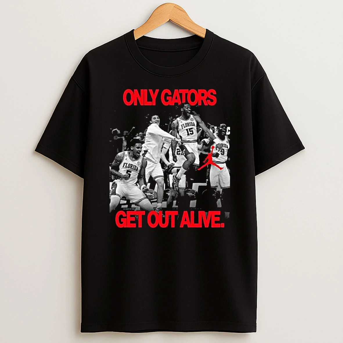 Florida Gators Basketball Only Gators Get Out Alive Shirts
