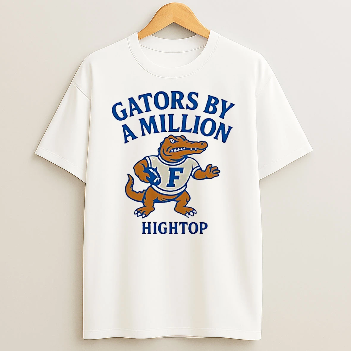 Florida Gators By A Million Hightop Mascot Shirts