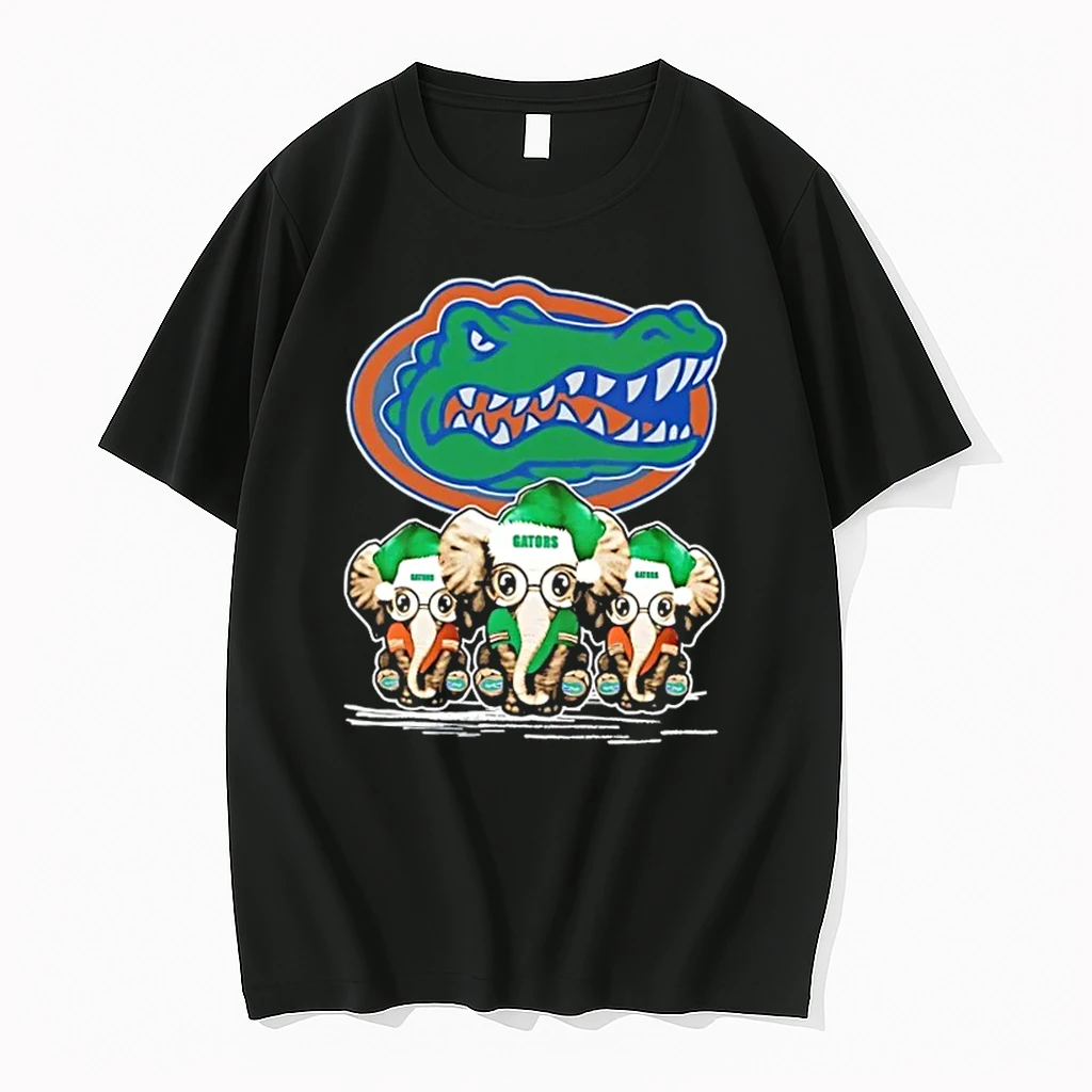 Florida Gators X Elephants Santa Hat Merry Christmas Shirts