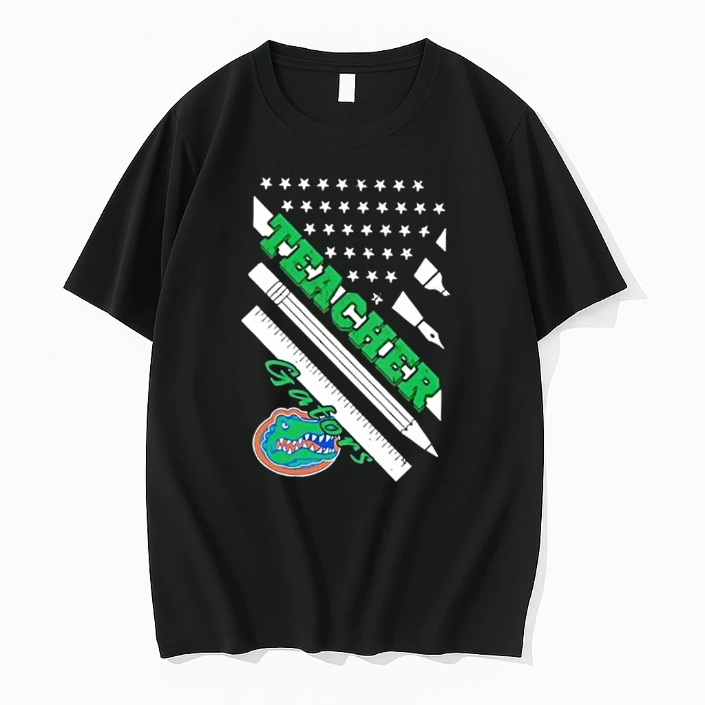 Florida Gators X Teacher American Flag Shirts