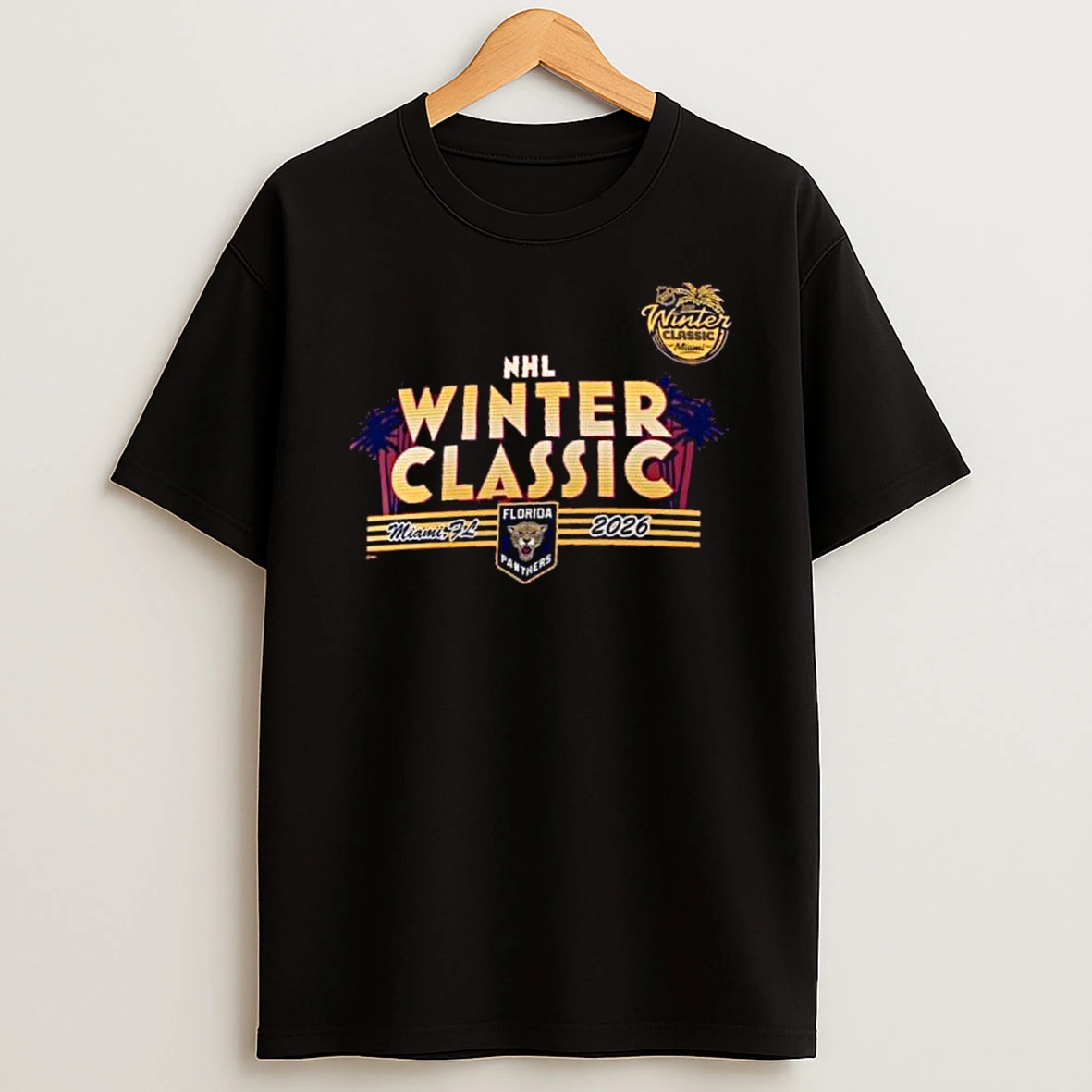 Florida Panthers 2026 Nhl Winter Classic Miami Fl Shirts