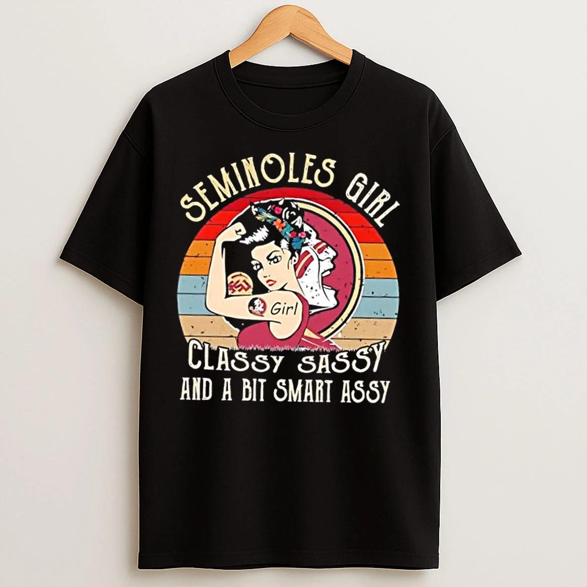 Florida State Seminoles Girl Classy Sassy And A Bit Smart Assy T Shirts