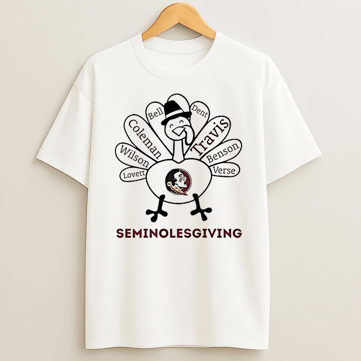 Florida State Seminoles Turkey Seminolesgiving Thanksgiving With Heroes Shirts