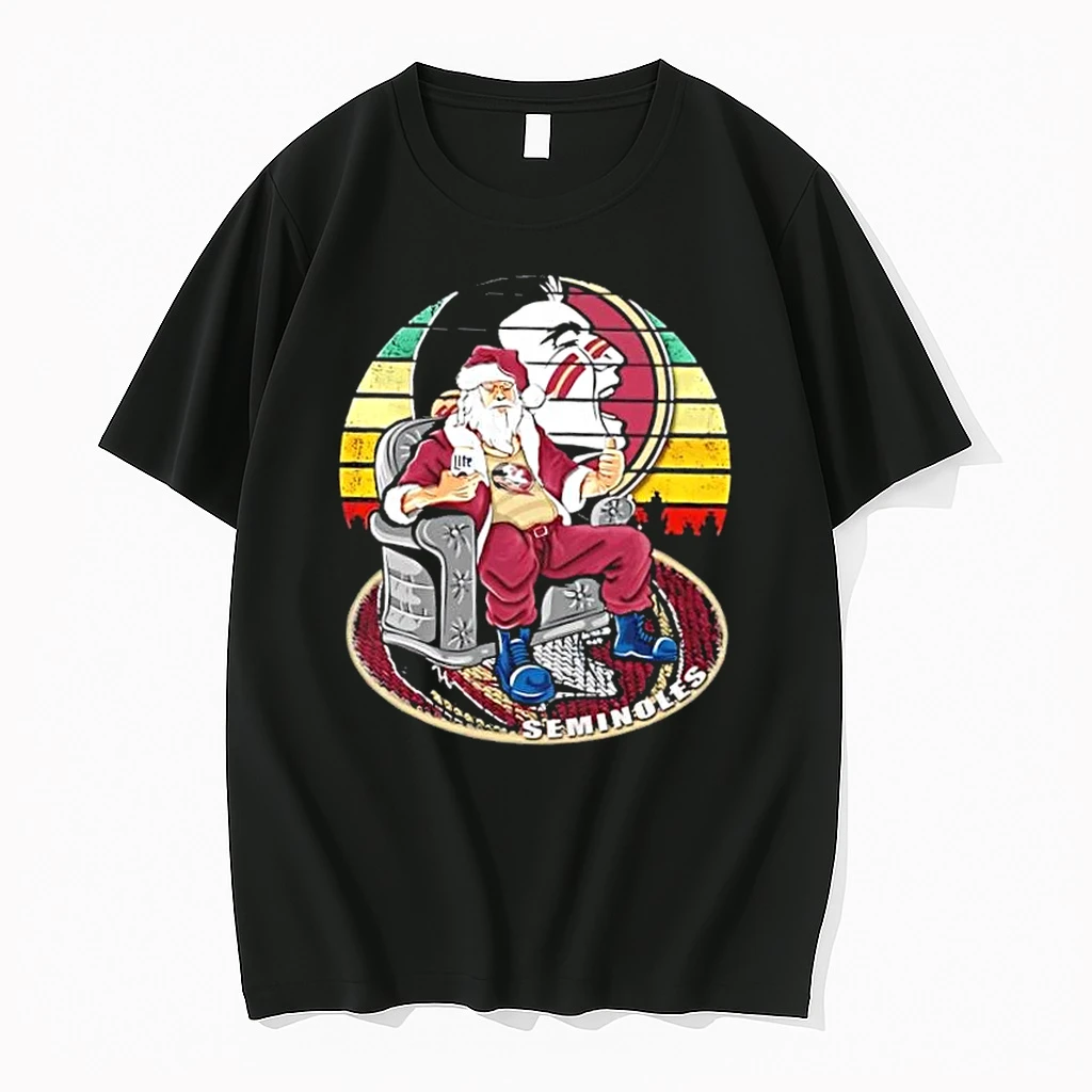 Florida State Seminoles X Santa Claus Christmas Vintage Shirts