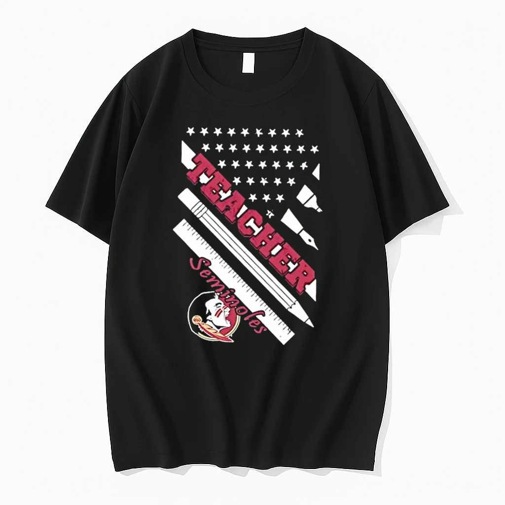 Florida State Seminoles X Teacher American Flag Shirts