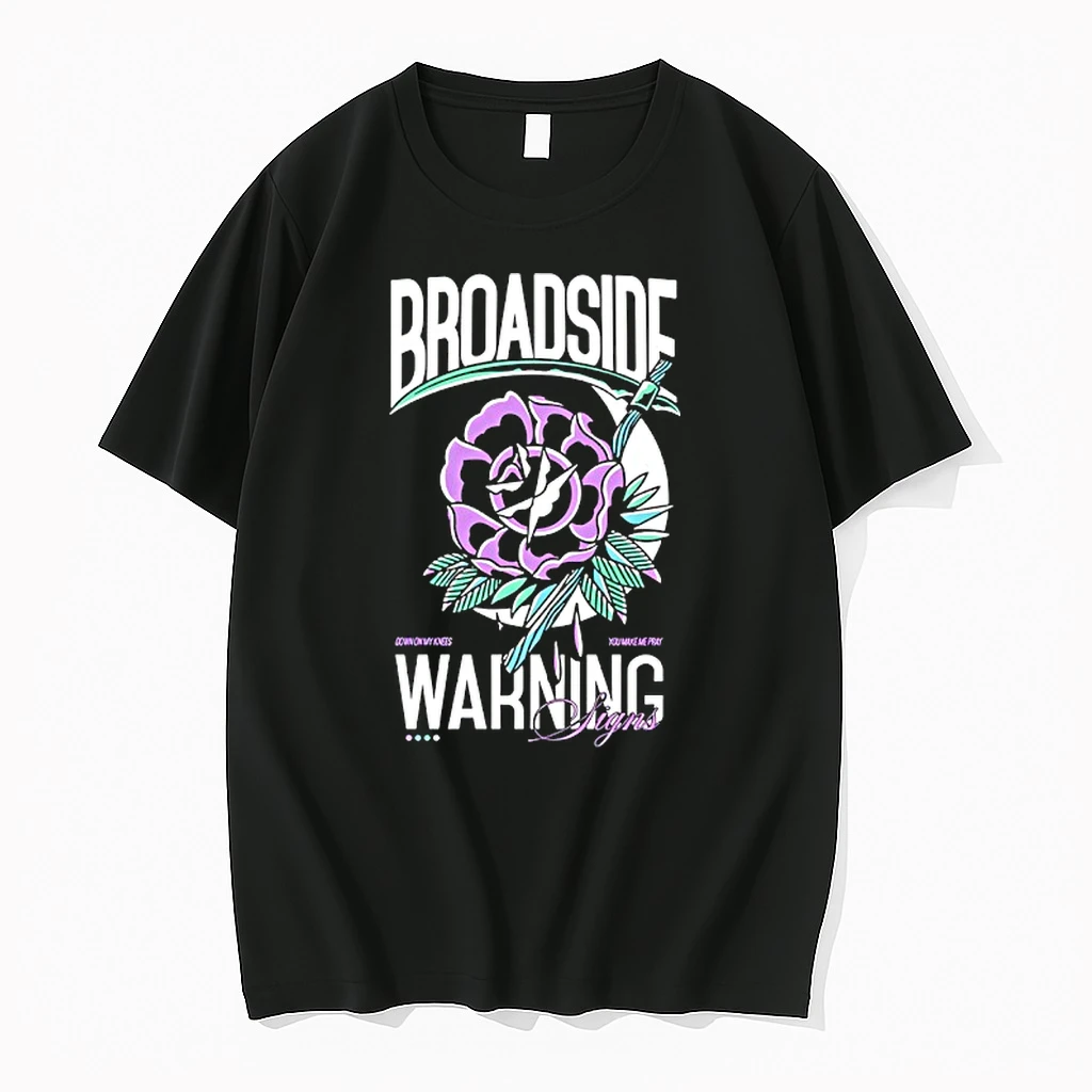Flower Broadside Warning Signs Shirts