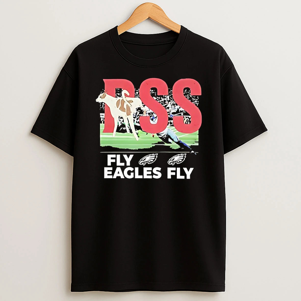Fly Philadelphia Eagles Fly Pss Dog Peeing Shirts