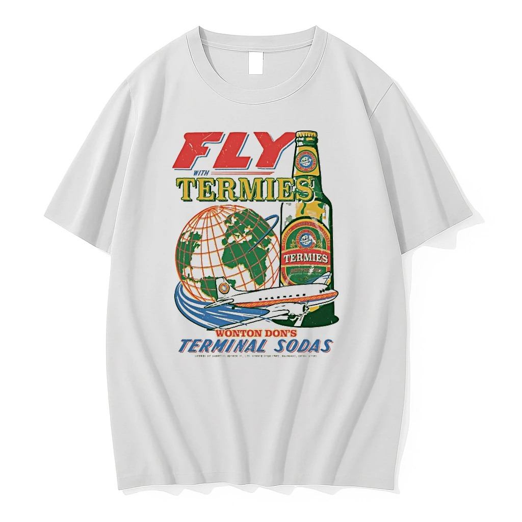 Fly With Termies Pigment Dyed Wonton Dont Terminal Sodas Shirts