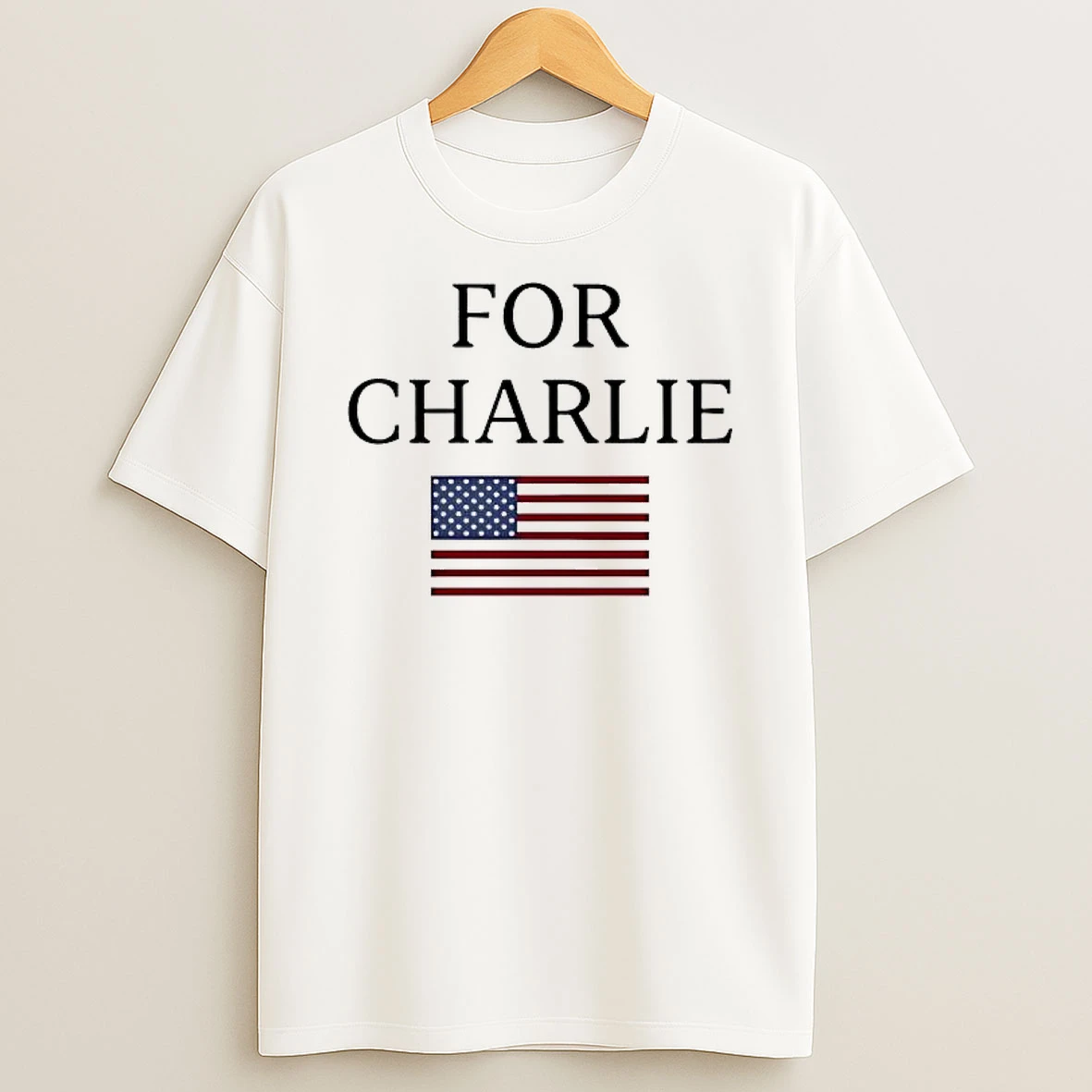 For Charlie American Flag Shirts