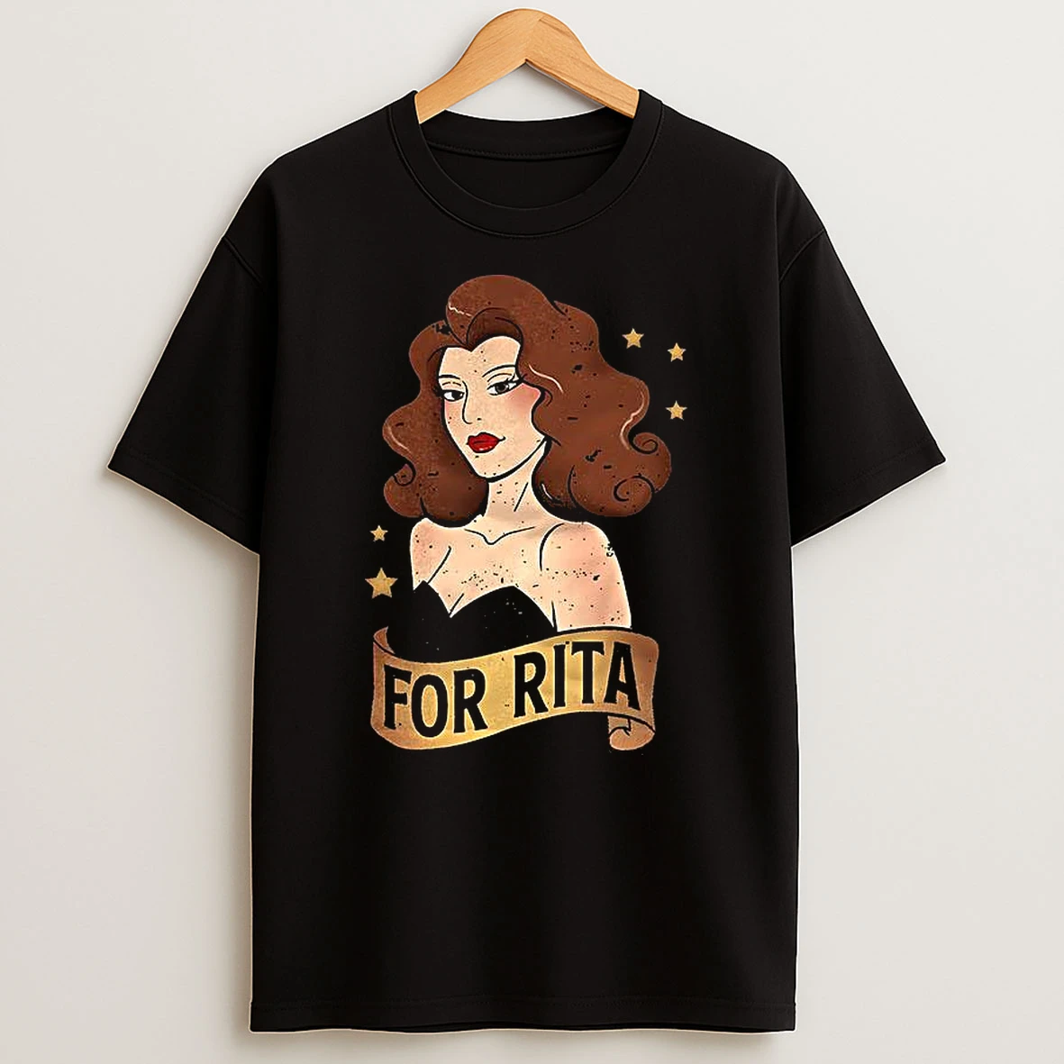 For Rita Portrait Cartoon Retro Shirts