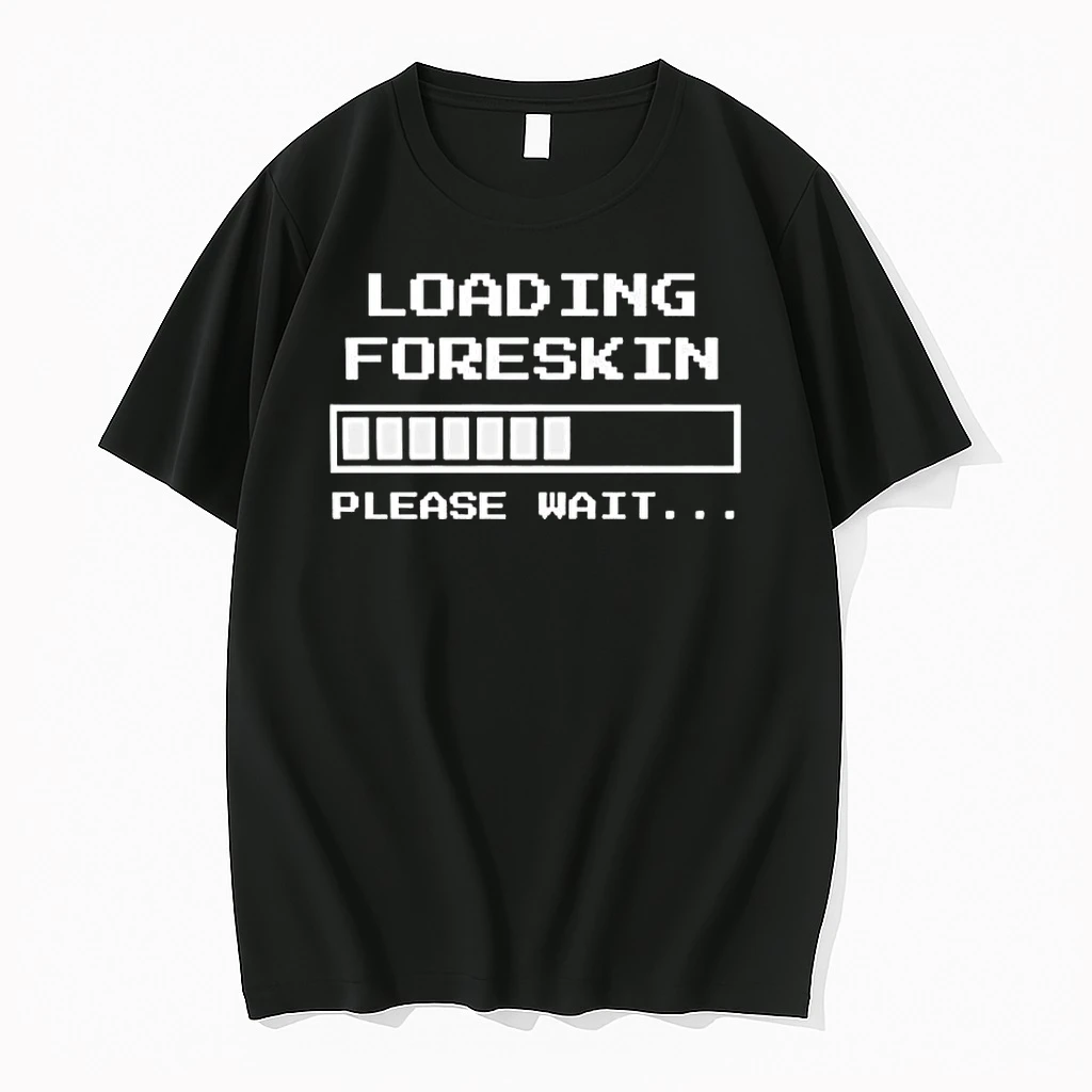Foreskin Restoration Loading Black Shirts
