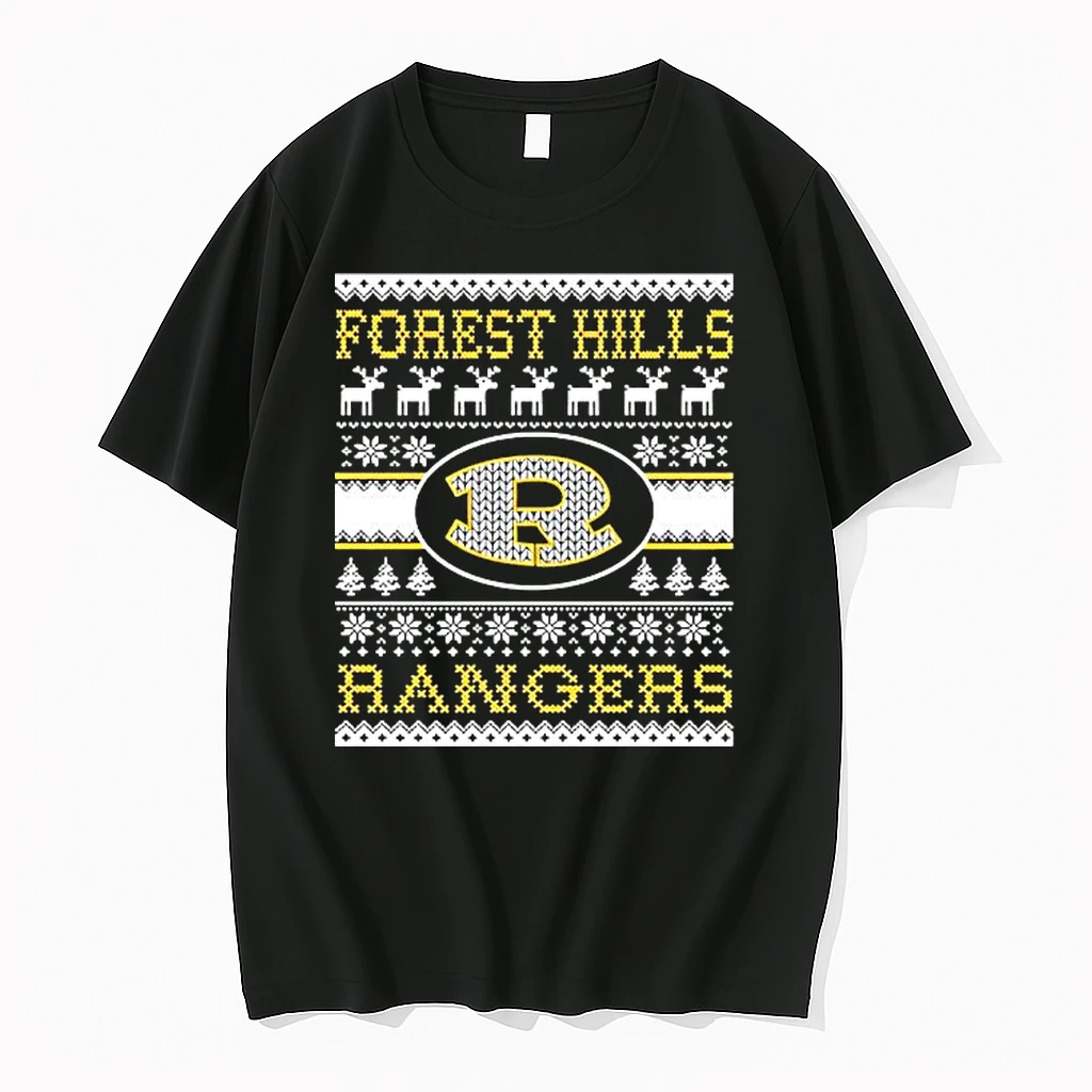 Forest Hills Spirit Club Rangers Ugly Christmas Shirts