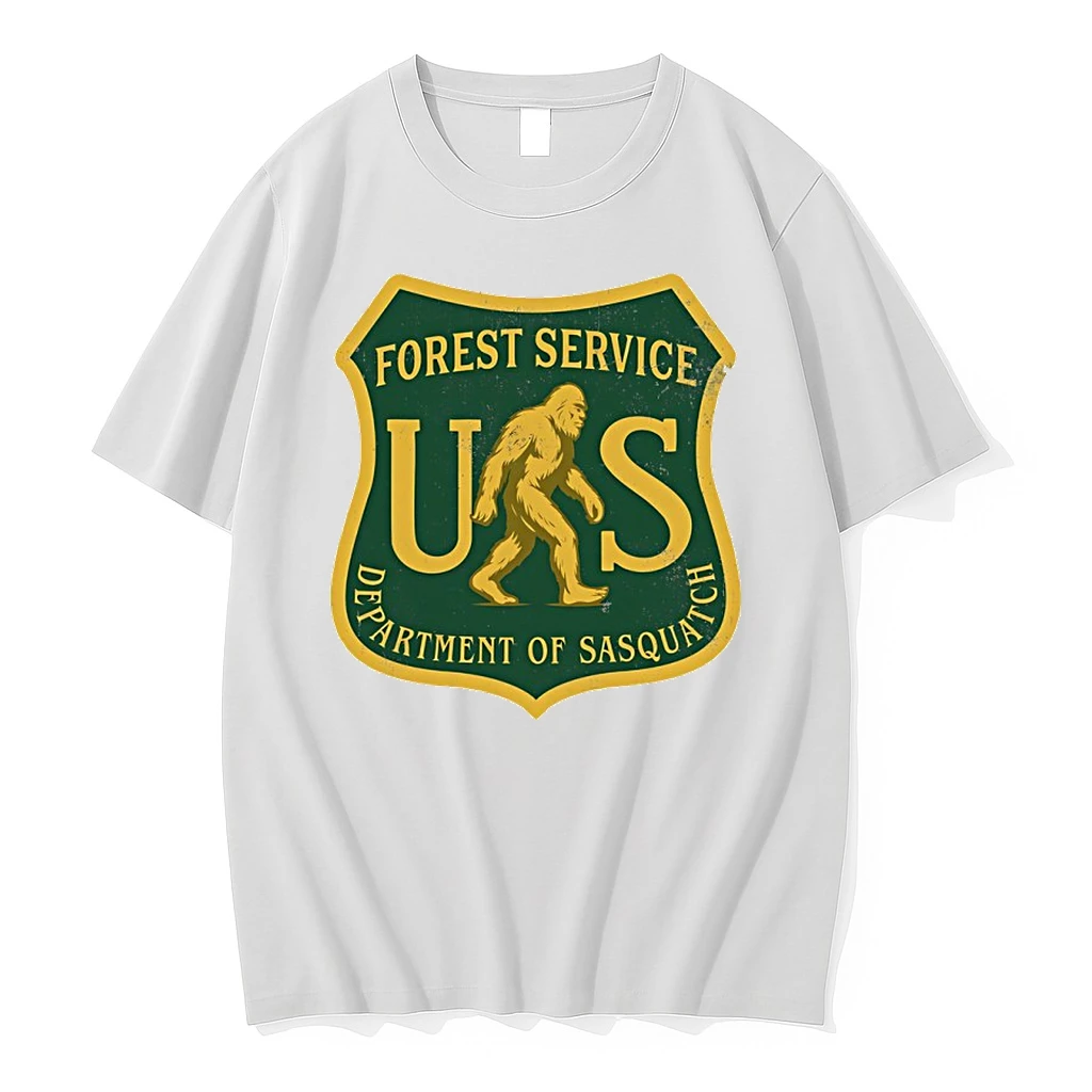 Forest Service Department Of Sasquatch Bigfoot Shirts