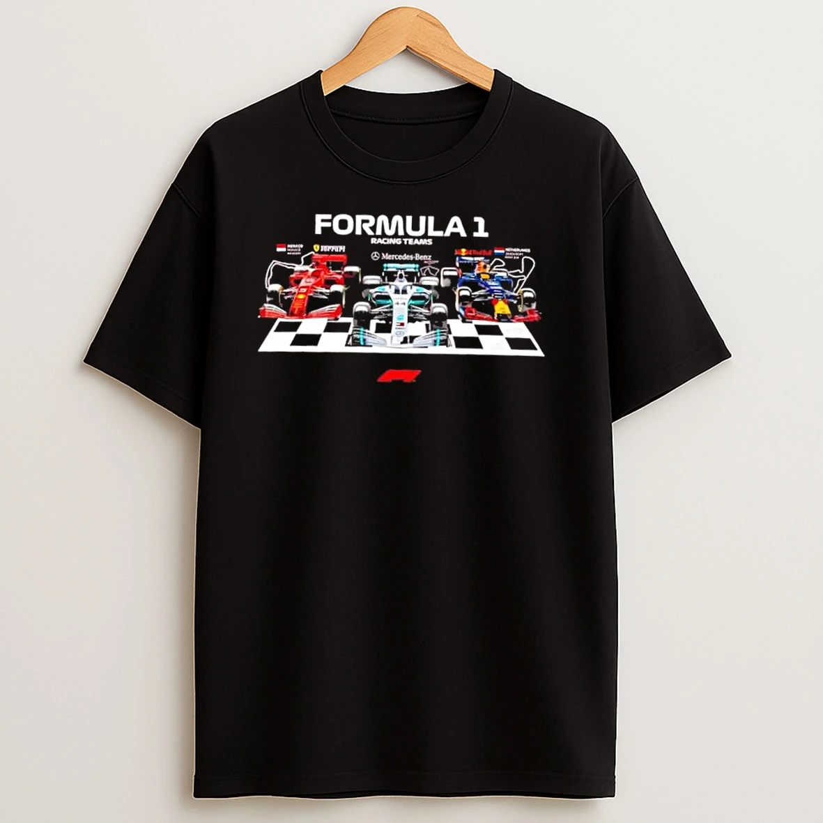 Formula 1 Racing Teams Motorsport T Shirts