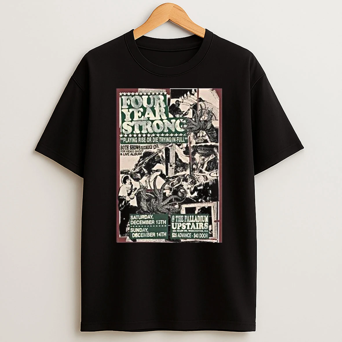 Four Year Strong At The Palladium On Dec 13 14 2025 Shirts