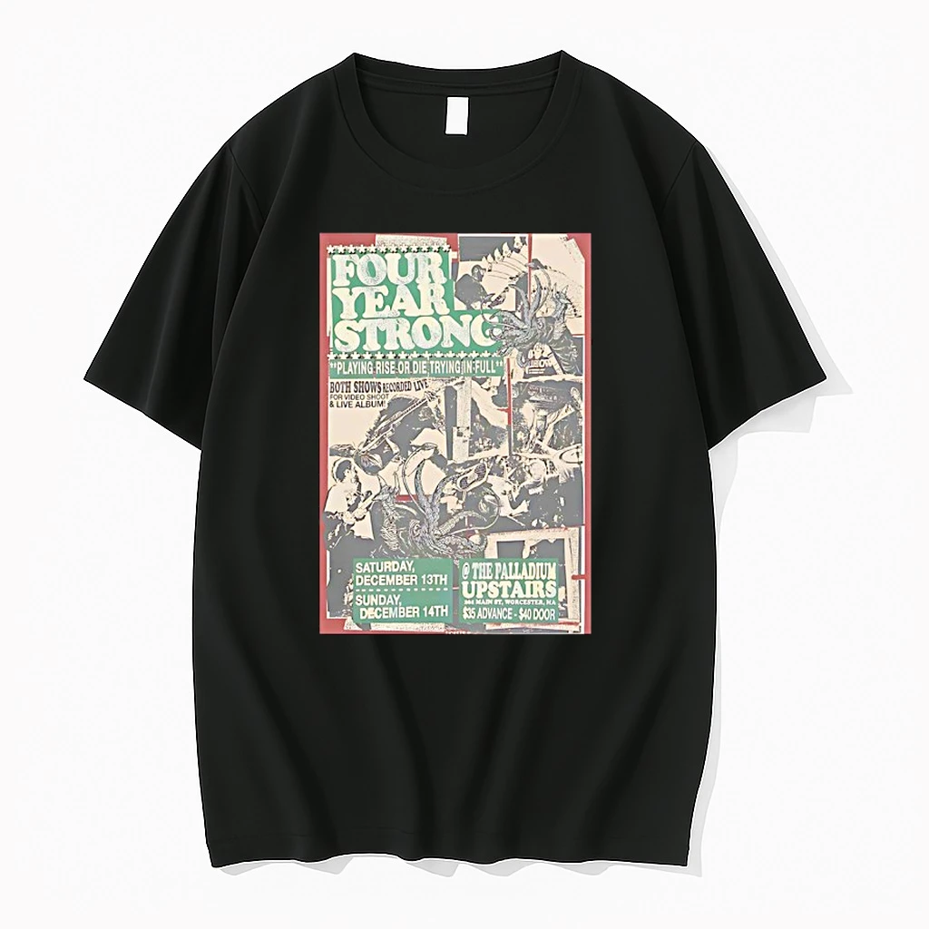 Four Year Strong Dec 13 14 2025 Worcester Vintage Shirts