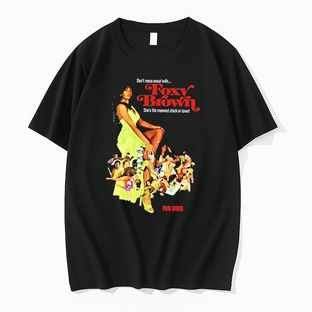 Foxy Brown 1974 Pam Grier Antonio Fargas Vintage Shirts