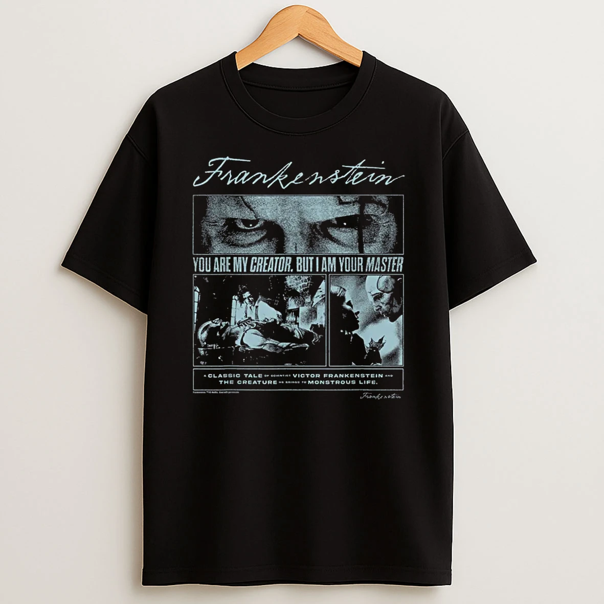 Frankenstein Graphic Officially Licensed Shirts