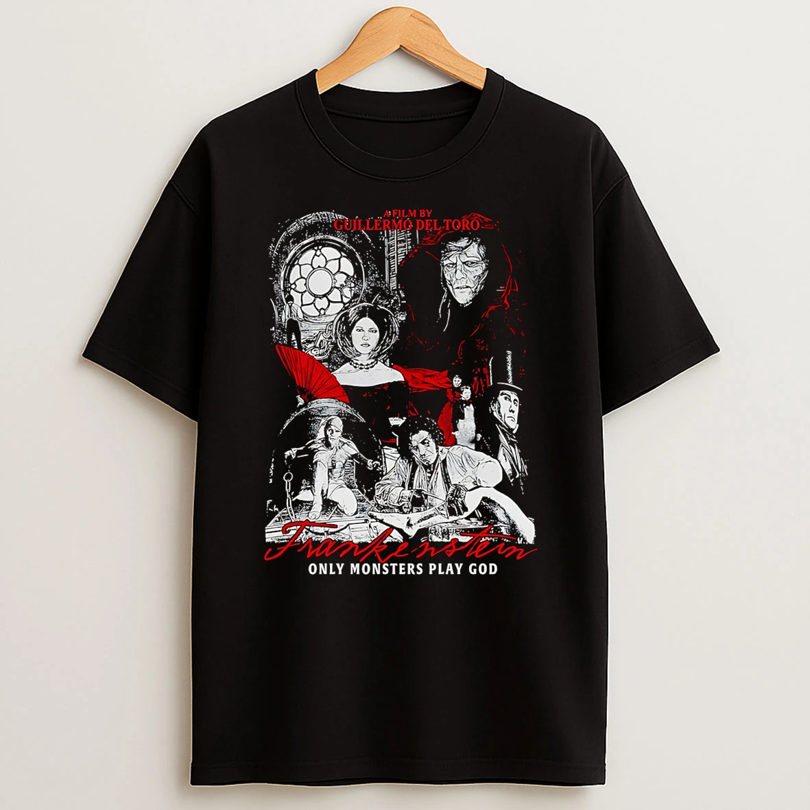 Frankenstein Only Monsters Play God Shirts