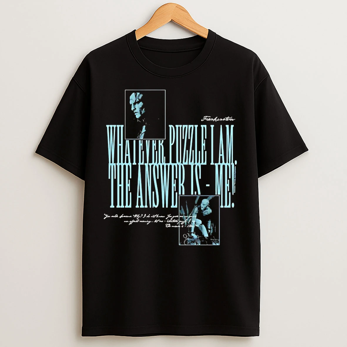 Frankenstein Whatever Puzzle I Am The Answer Is Me T Shirts