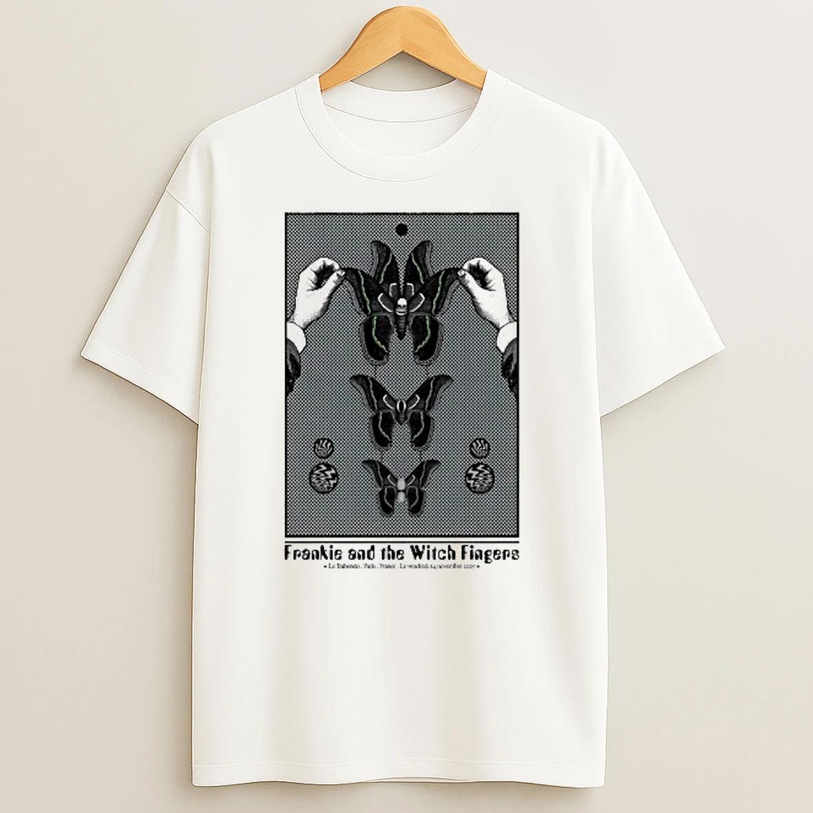 Frankie And The Witch Fingers Paris Event On Nov 14 2025 Shirts