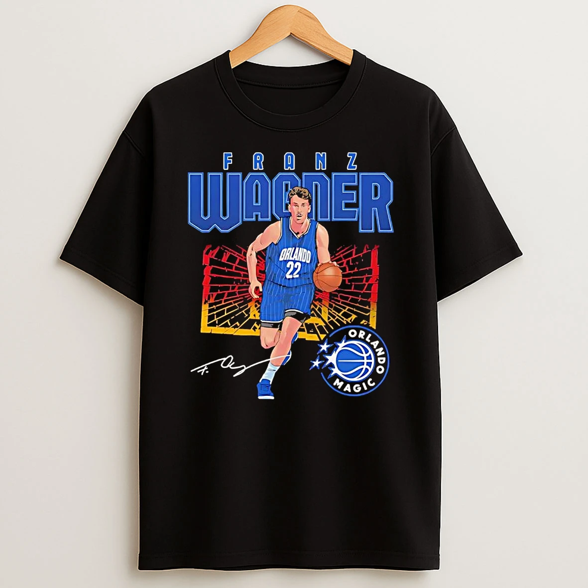 Franz Wagner Backboard Shattering Orlando Magic Shirts