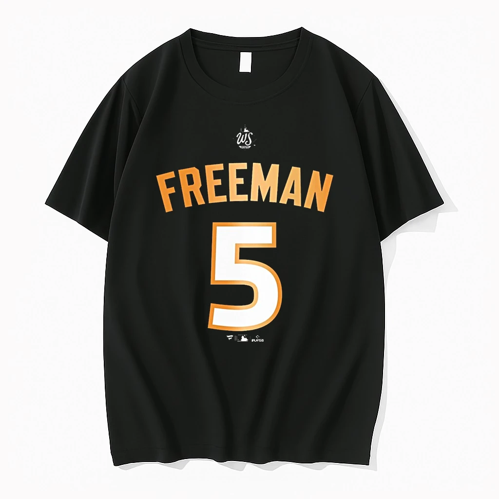Freddie Freeman Los Angeles Dodgers 2025 Mlb World Series Champions Number 5 Shirts
