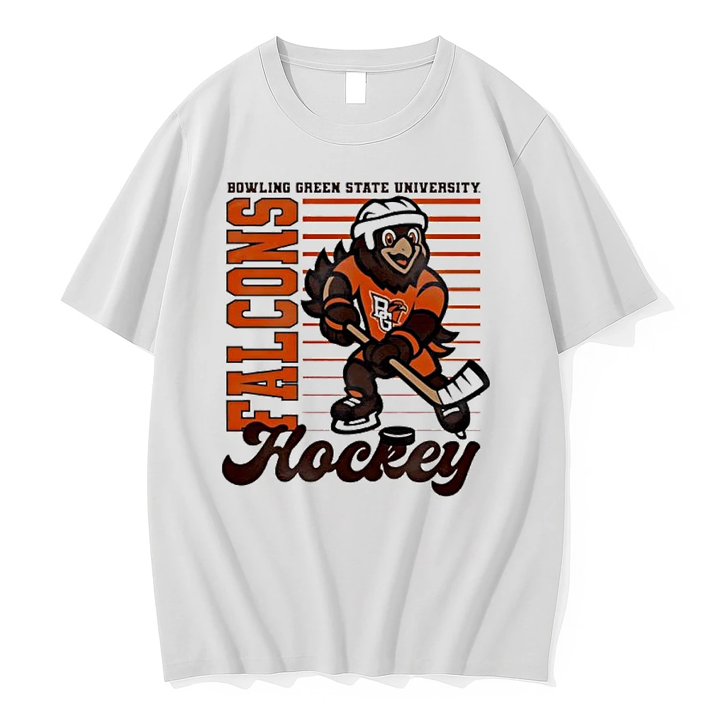 Freddy Falcon Hockey Bowling Green State University Mascot Shirts