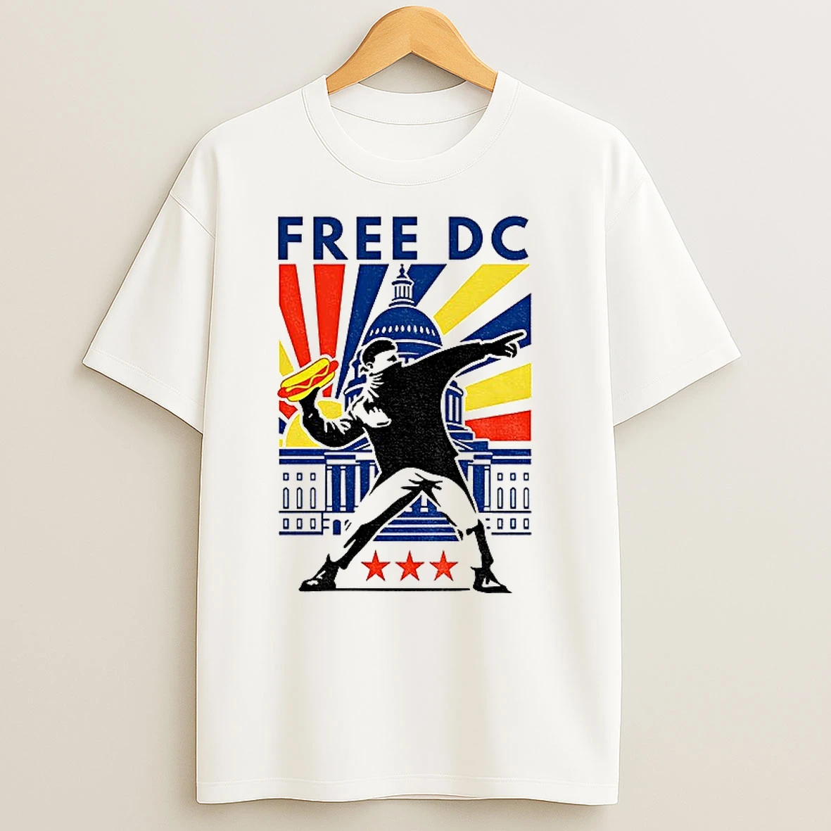 Free Dc Sub Sandwich Protest Political Rally T Shirts
