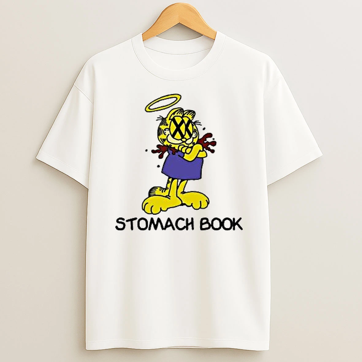 Free Divide Stomach Book Lasagna Shirts