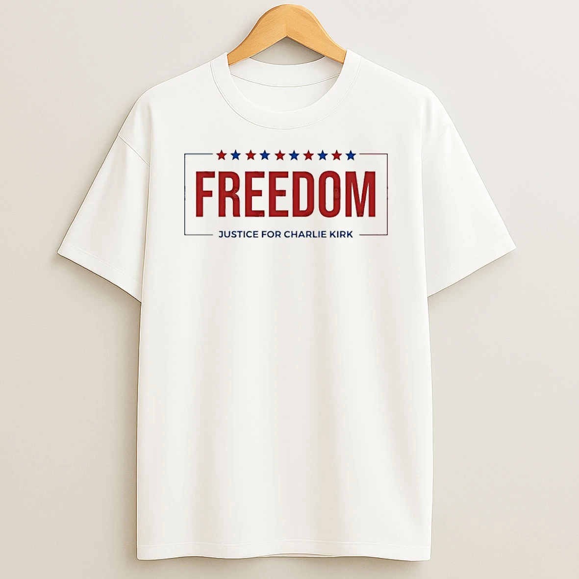 Freedom Justice For Charlie Kirk Shirts