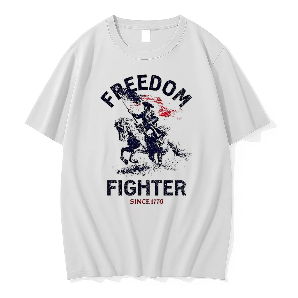 Freedom Fighter Since 1776 Soldier Waving The American Flag Shirts