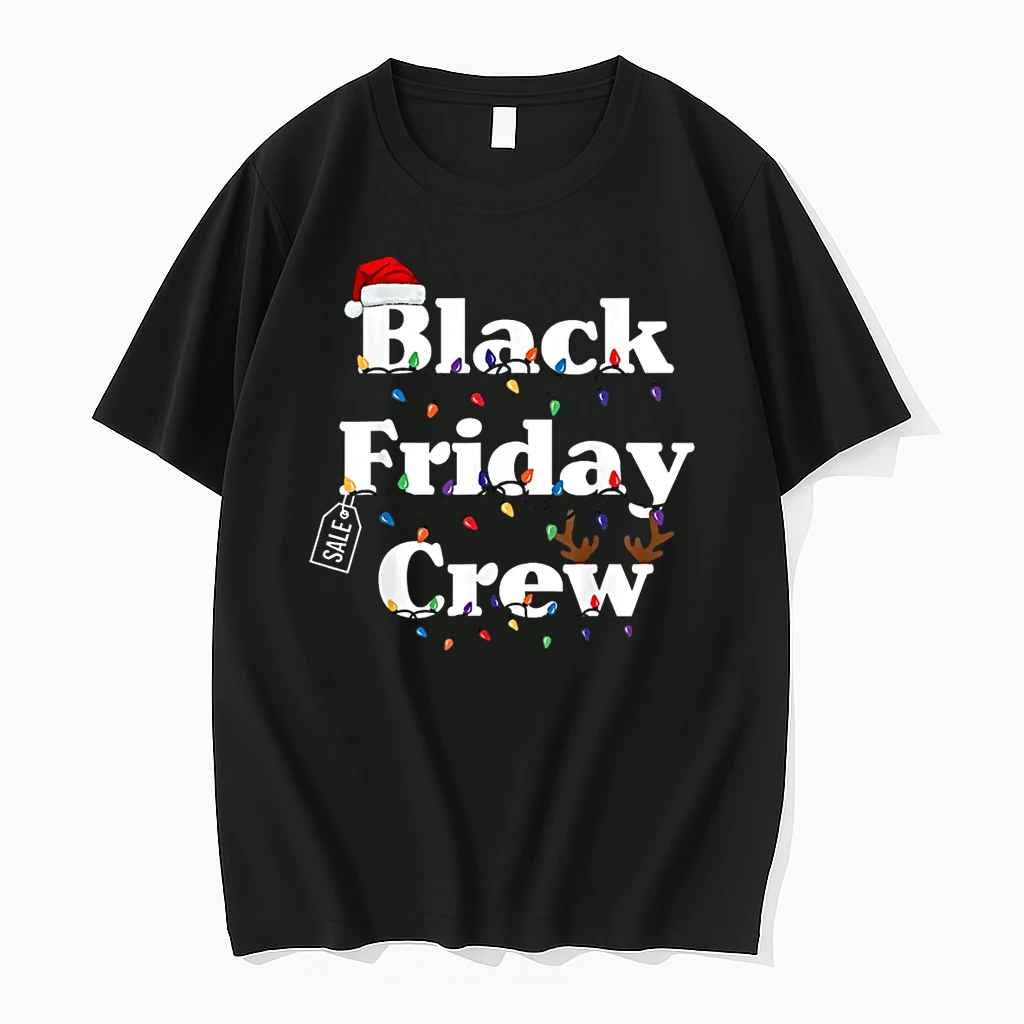 Friday Shopping Crew Christmas Black Shopping Family Shirts