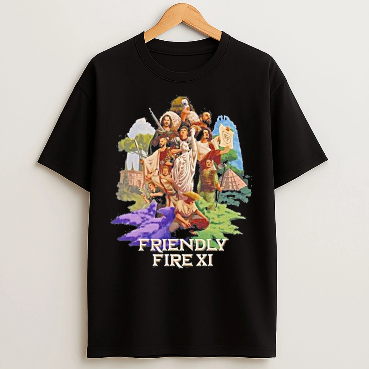 Friendly Fire Key Art New T Shirts
