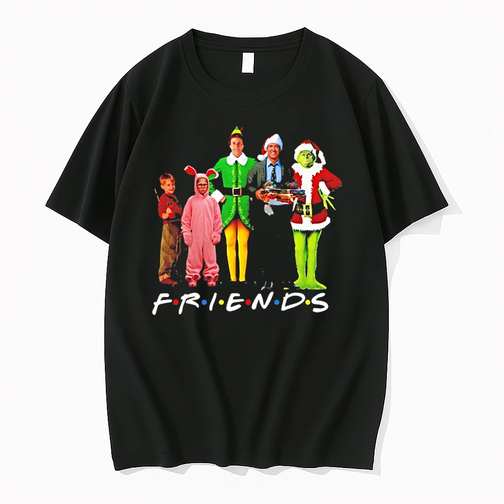 Friends Story Ralphie Clark Griswold Cousin Eddie Kevin Mcallister Christmas Shirts