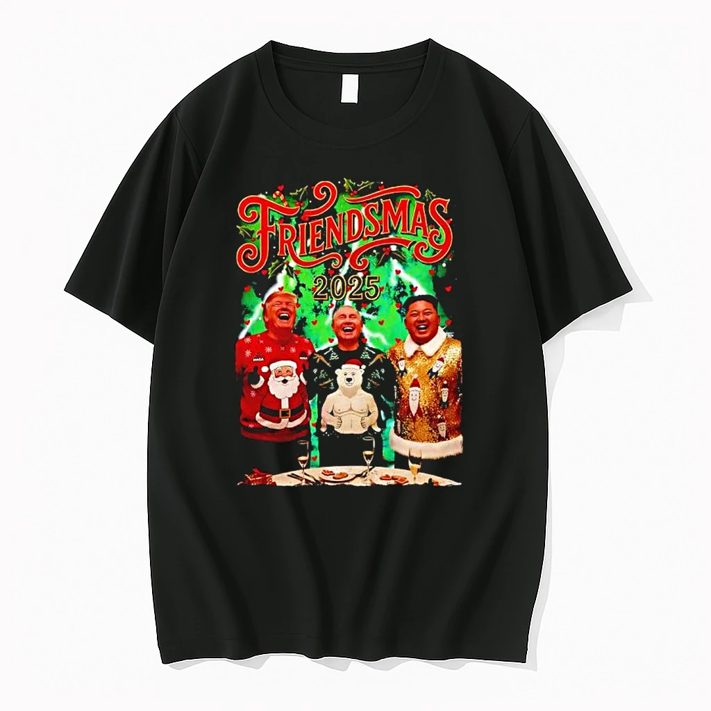 Friendsmas 2025 Trump Politicians Shirts