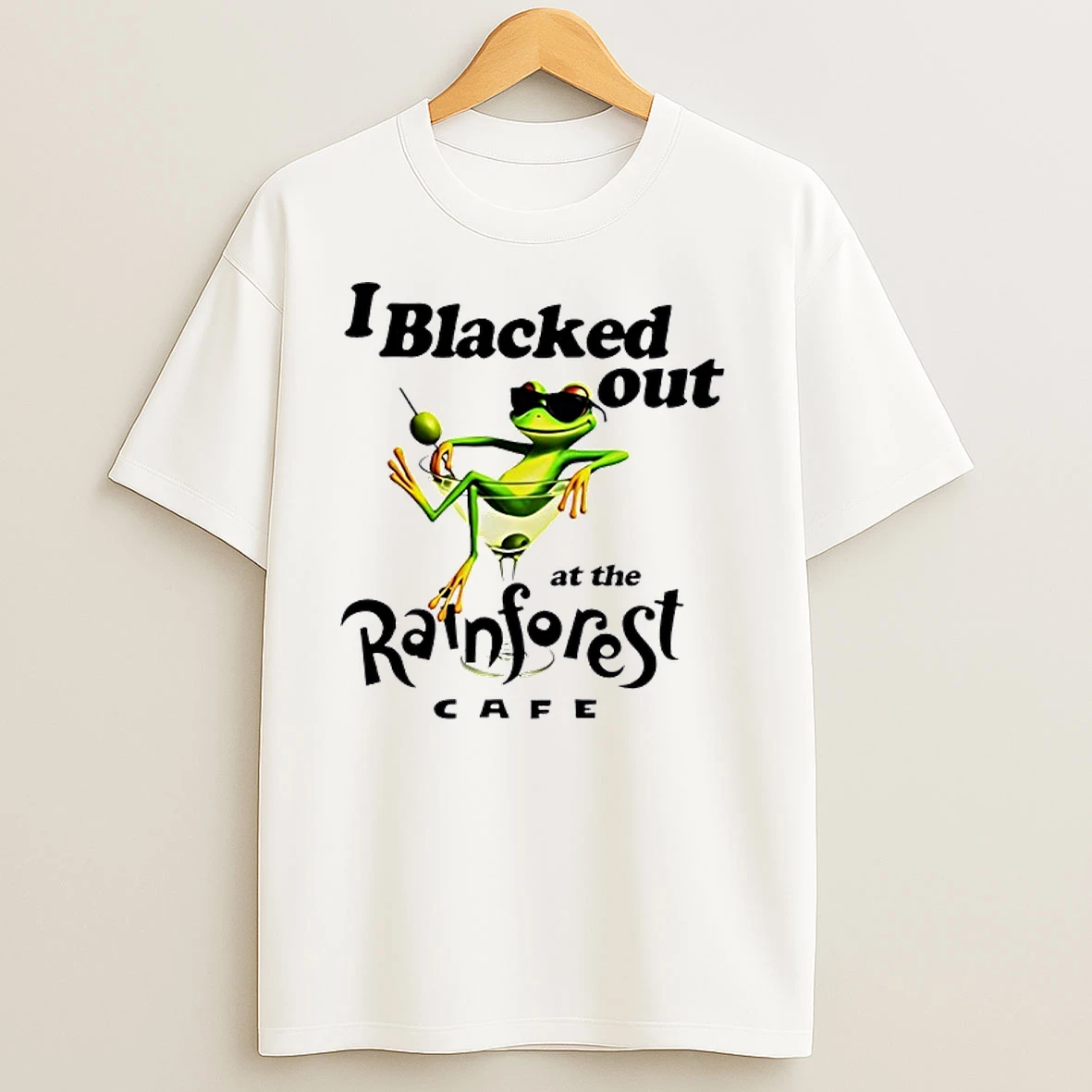 Frog I Blacked Out At The Rainforest Cafe T Shirts