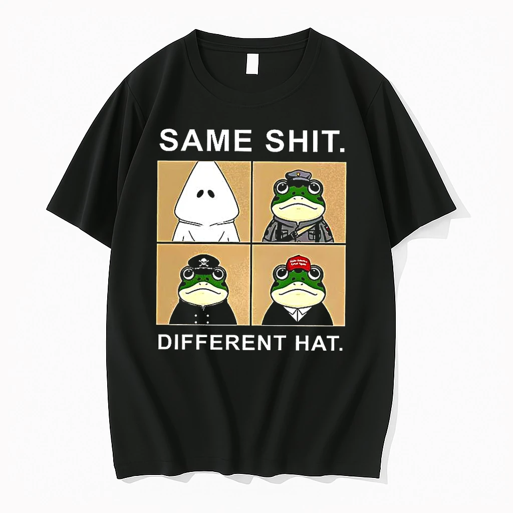 Frog Same Shit Different Hat Shirts