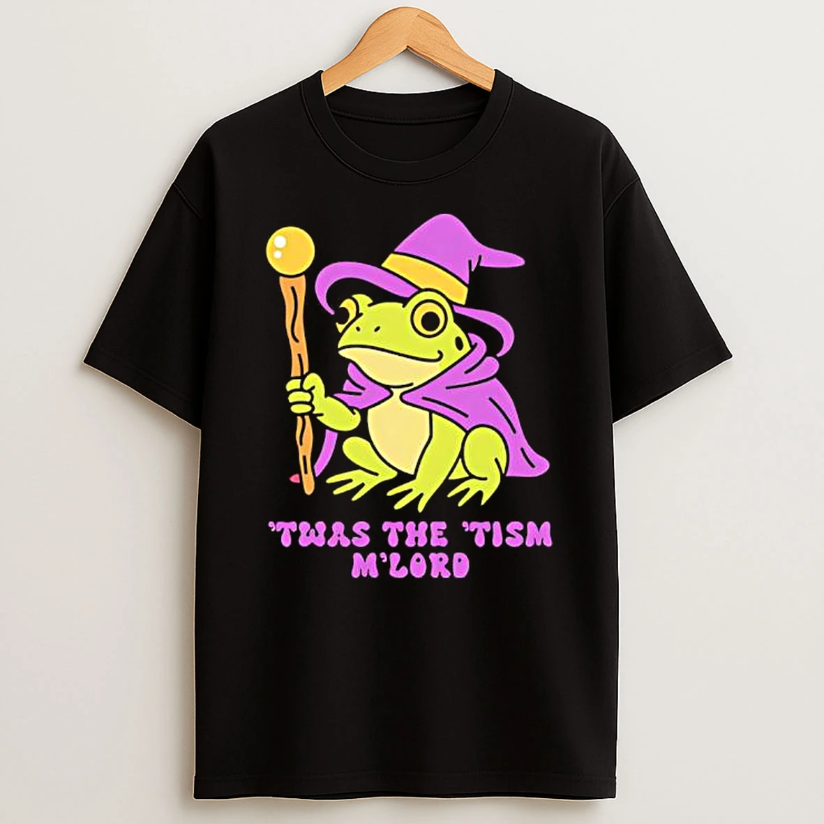 Frog Wizard Twas The Tism Shirts