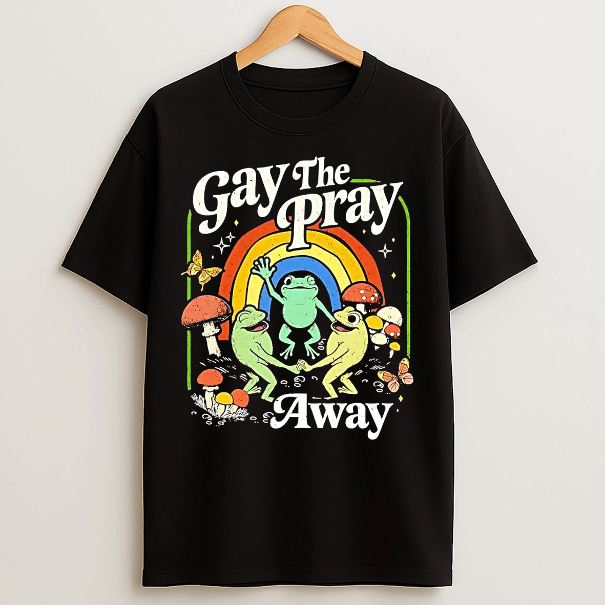 Frog And Toad Gay The Pray Away T Shirts