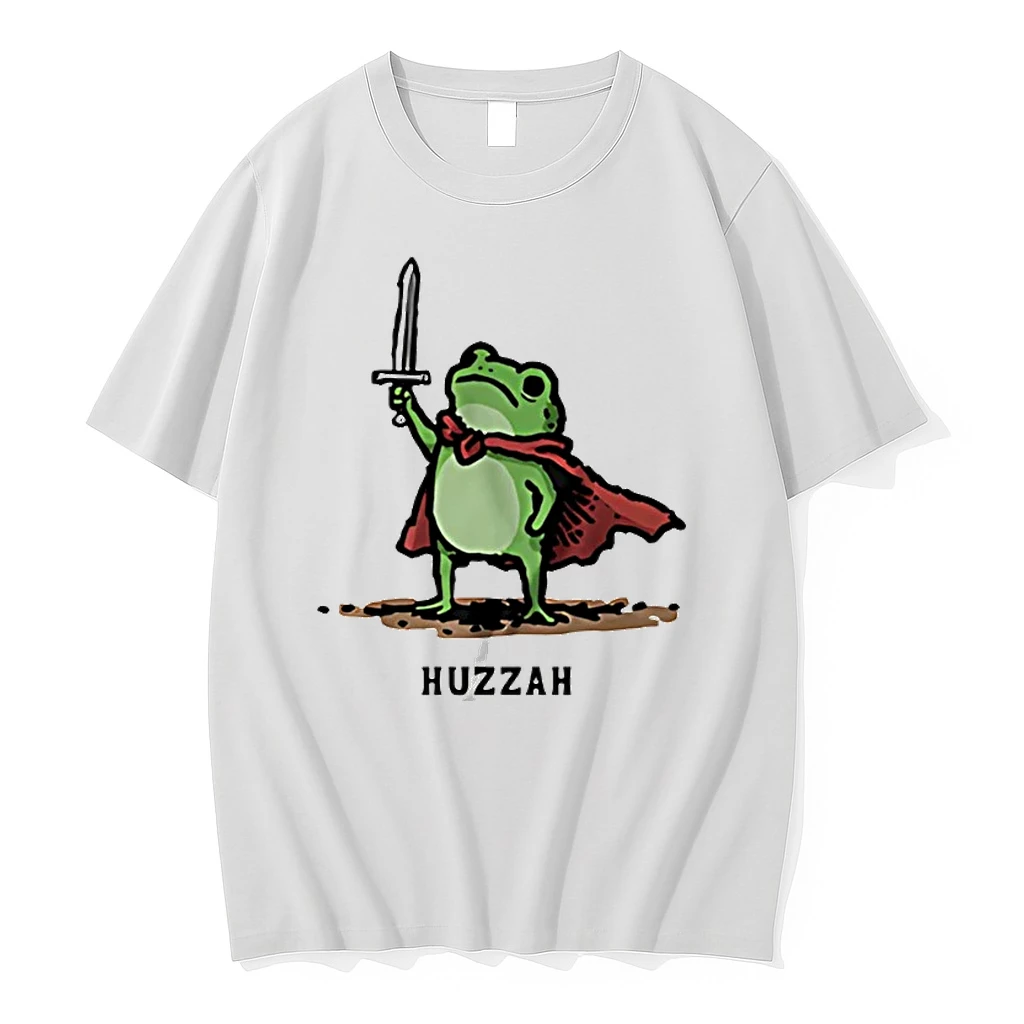 Frog With Sword Huzzah Shirts