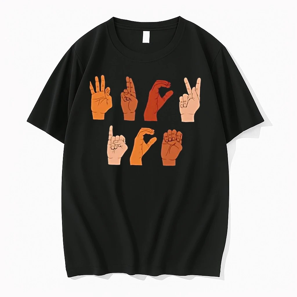 Fuck Ice Asl Hands Shirts