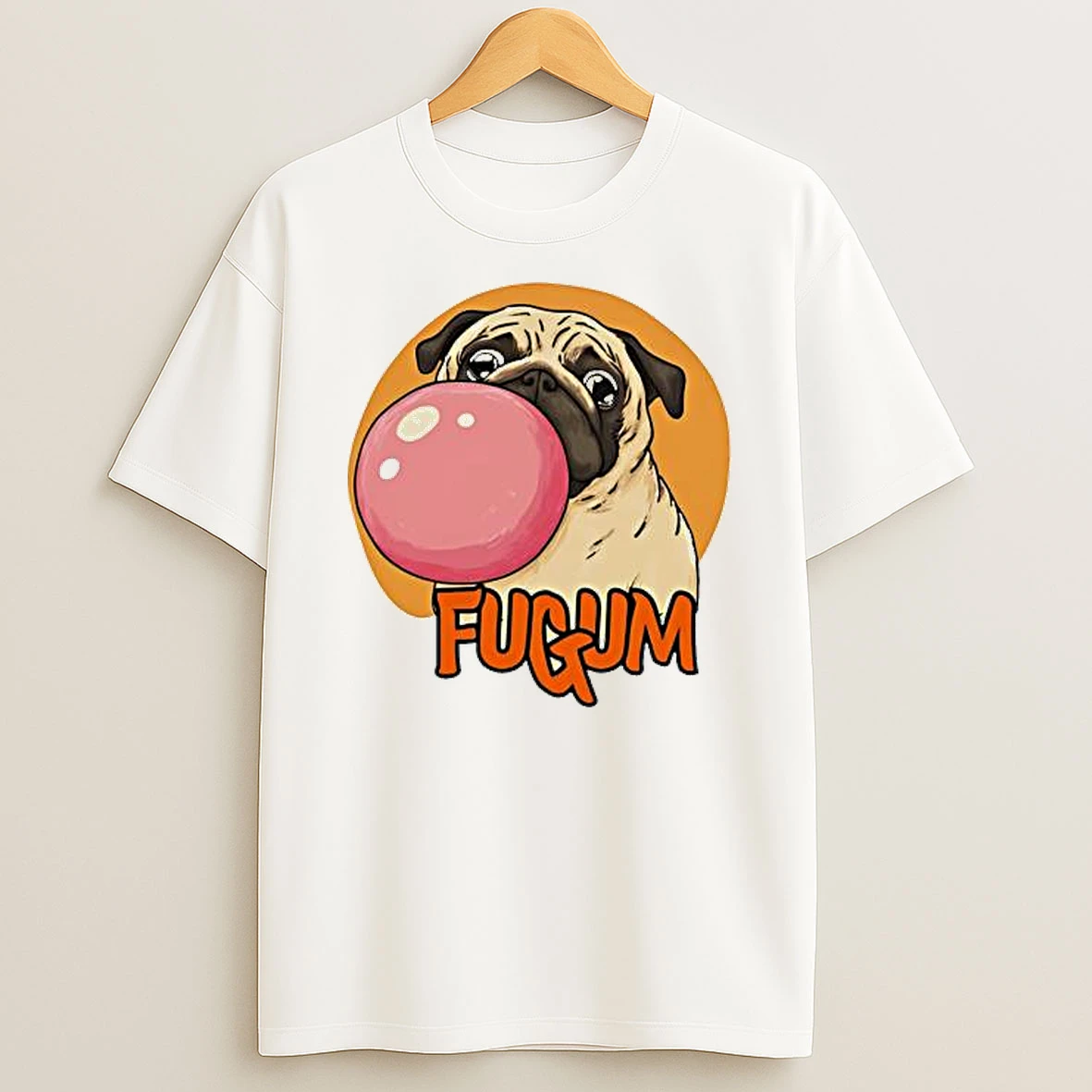 Fugum Pug Dog Shirts